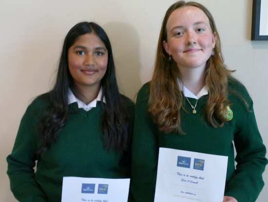 SciFest Winners-Shanael Rebin, Elsie O’Connell copy